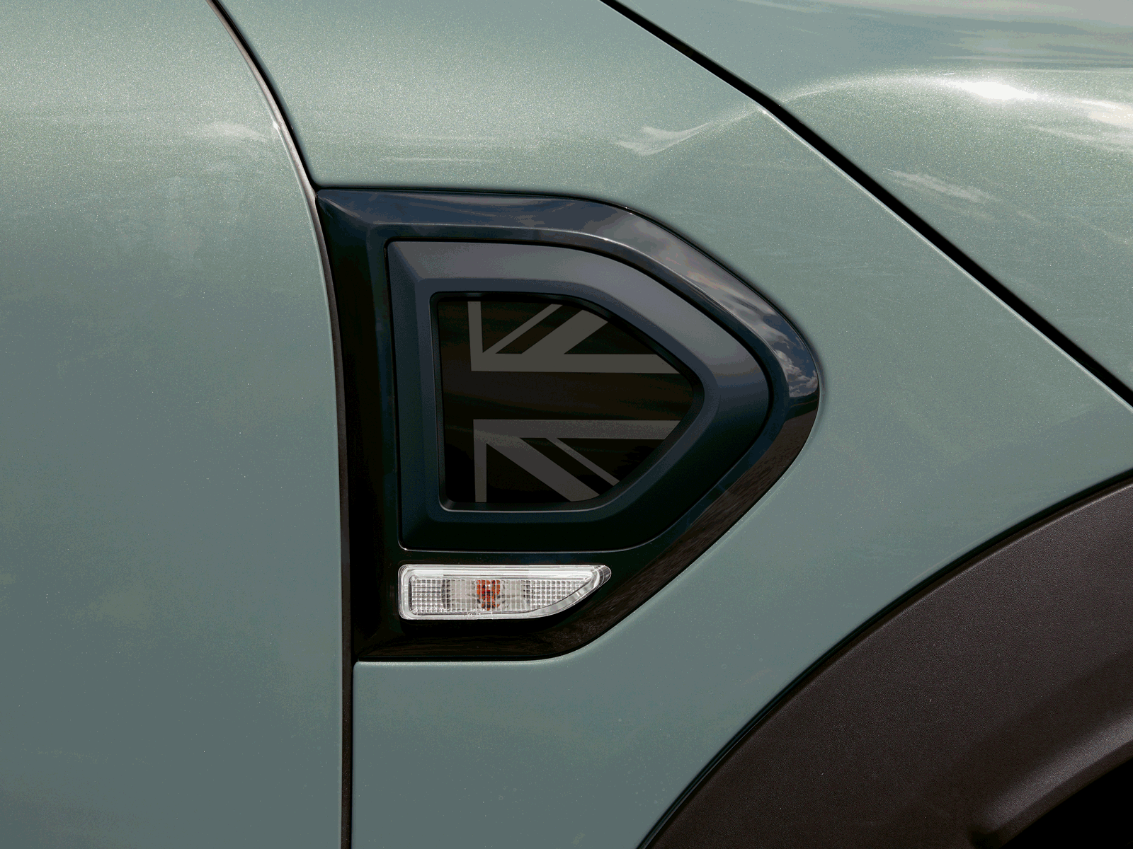 Accesorios MINI – molduras laterales oscuras MINI: Union Jack, Night Jack, Black Jack