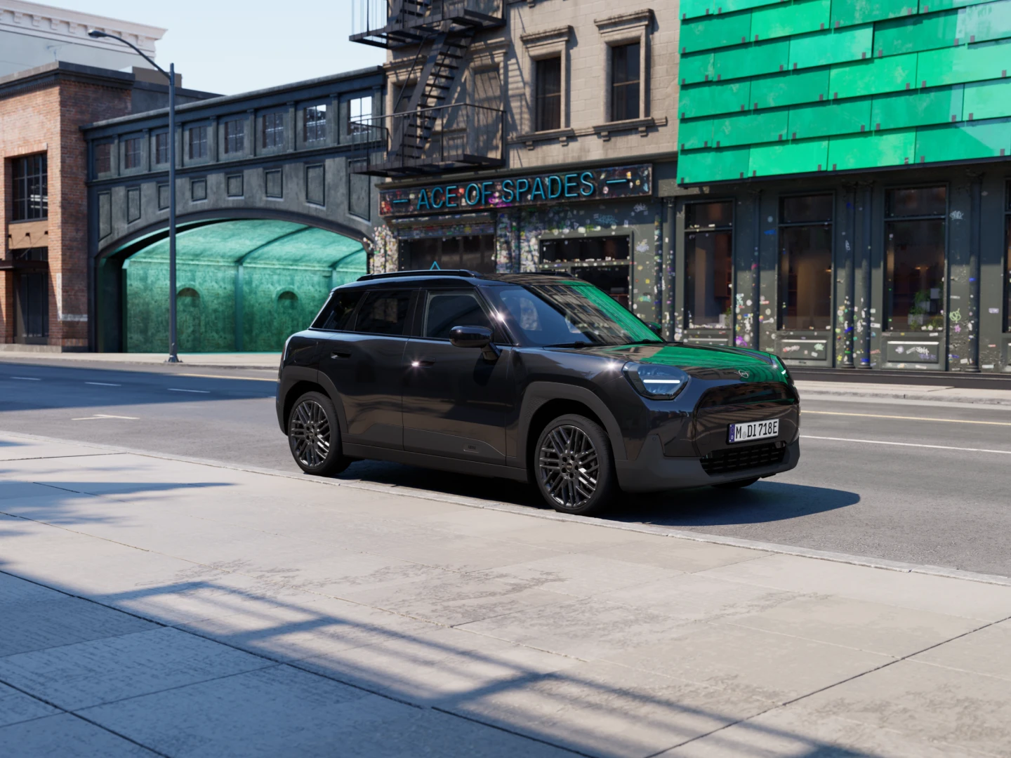 Promoción MINI Aceman 100 % eléctrico Blackyard