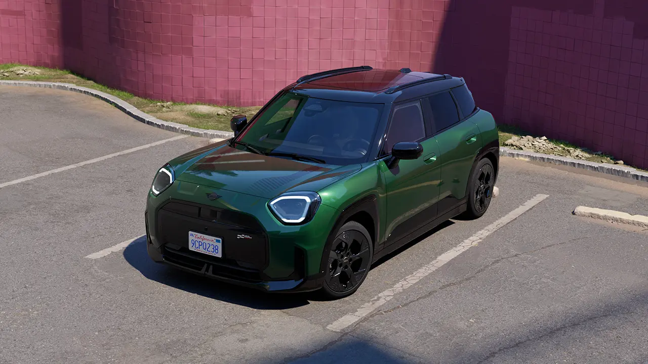 MINI Aceman 100% eléctrico - Vista superior