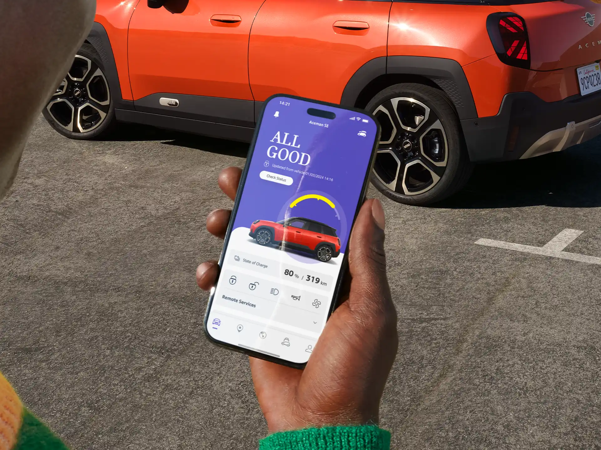 MINI Aceman 100% eléctrico - MINI App