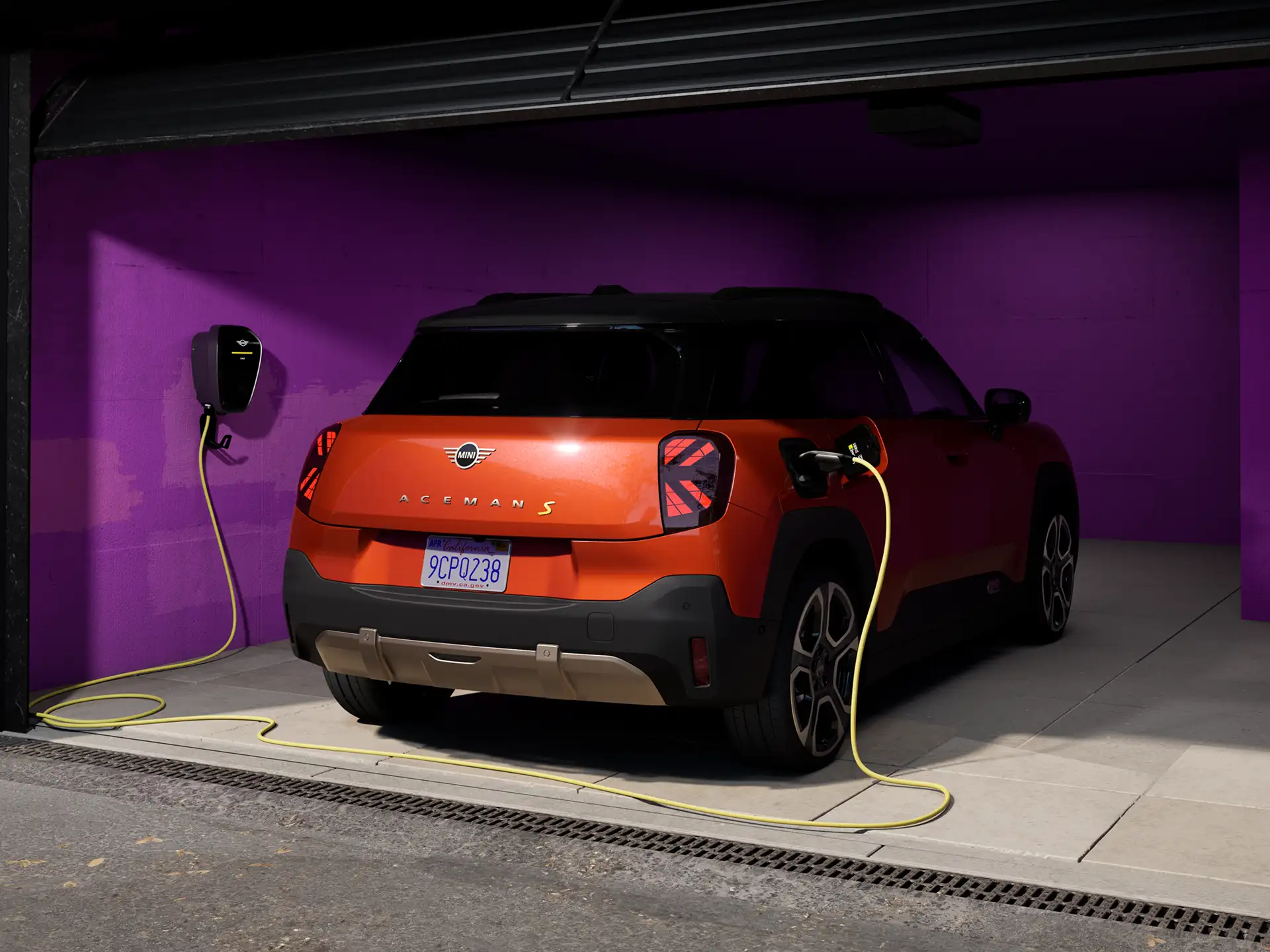 MINI Aceman 100% eléctrico - Carga en casa