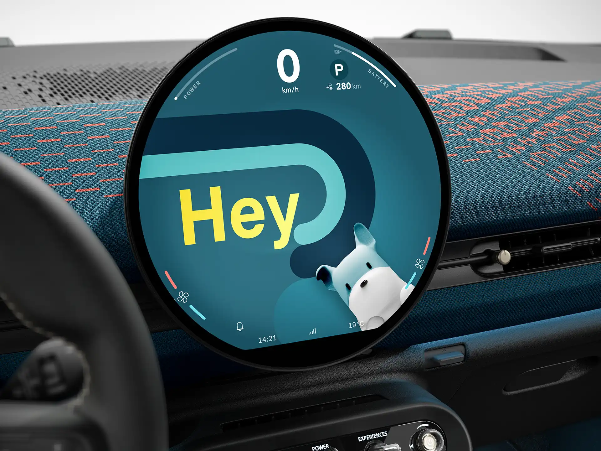 MINI Aceman 100% eléctrico - Experiencia interior