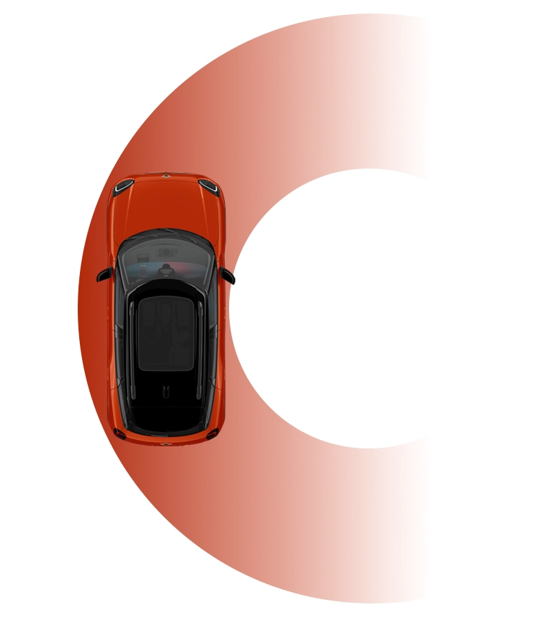 MINI Aceman 100% eléctrico - Radio de giro
