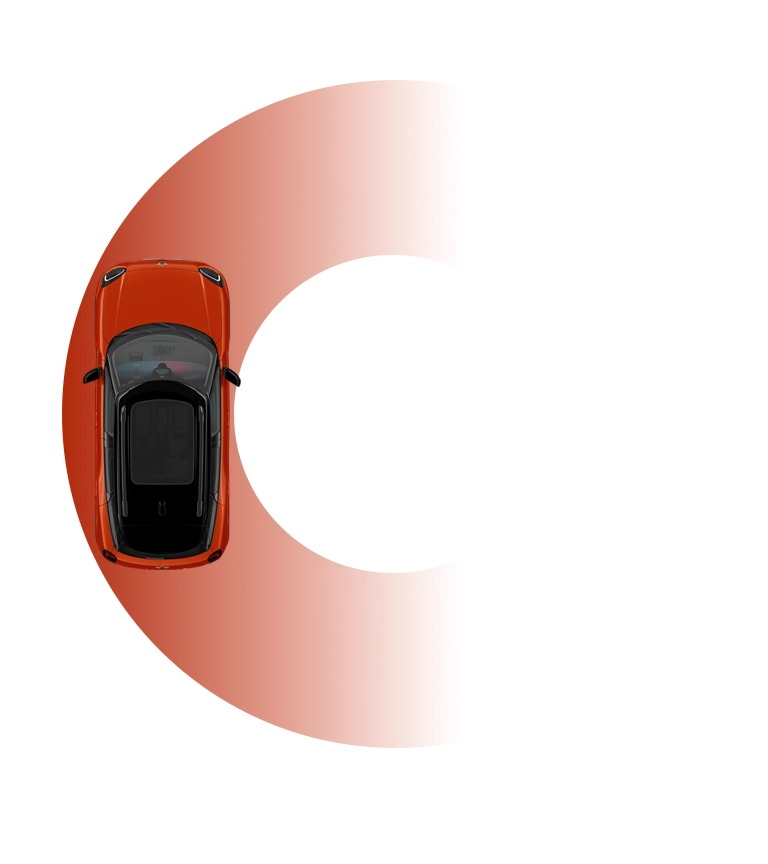 MINI Aceman 100% eléctrico - Radio de giro
