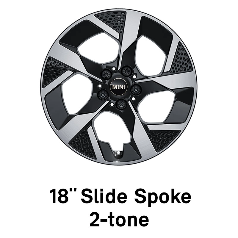MINI - Equipamiento - Slide Spoke de 18 pulgadas bitono