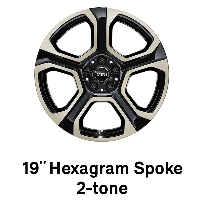 MINI - Equipamiento - Hexagram Spoke de 19 pulgadas bitono