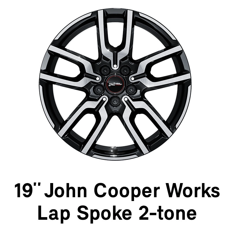 MINI - Equipamiento - JCW Lap Spoke de 19 pulgadas bitono