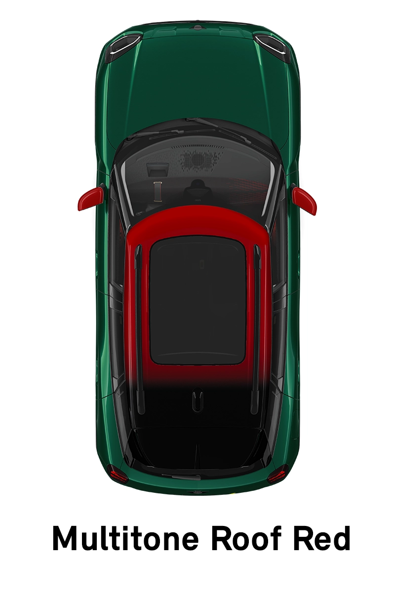  MINI - Equipamiento - Estilo JCW - Techo multitono en rojo