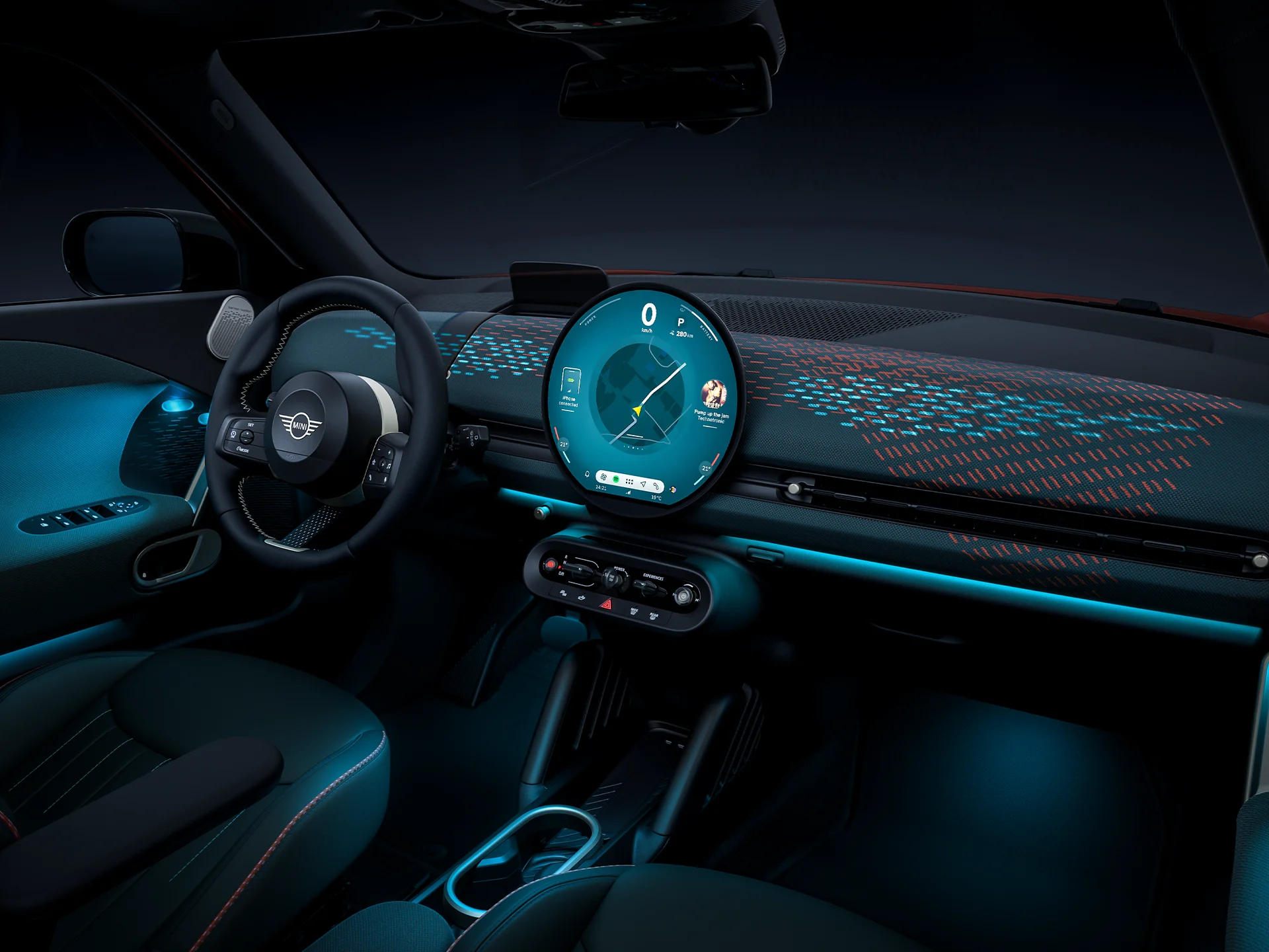 MINI Aceman 100% eléctrico - Experiencia interior