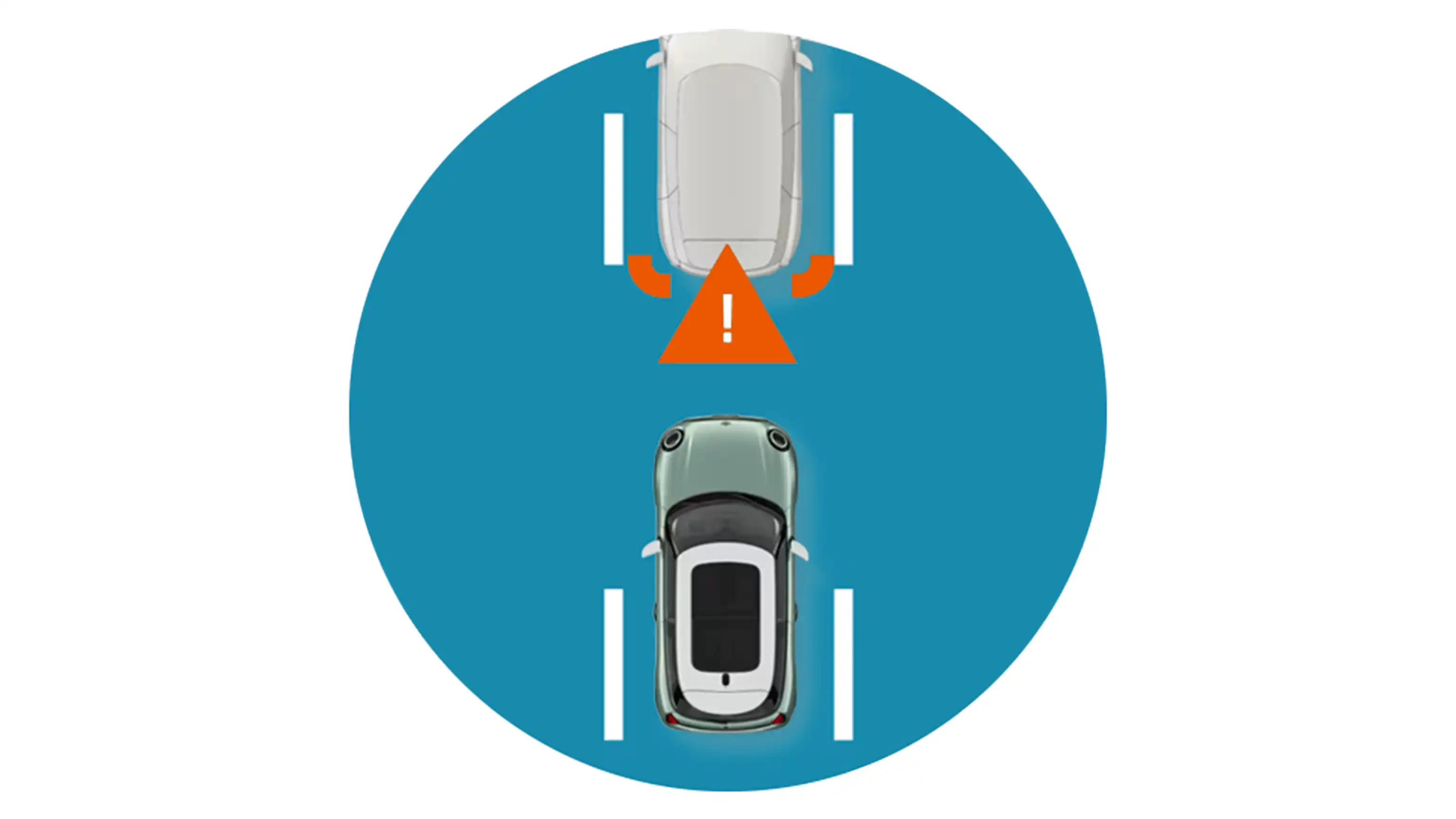 MINI Aceman 100% eléctrico - Aviso de colisión frontal