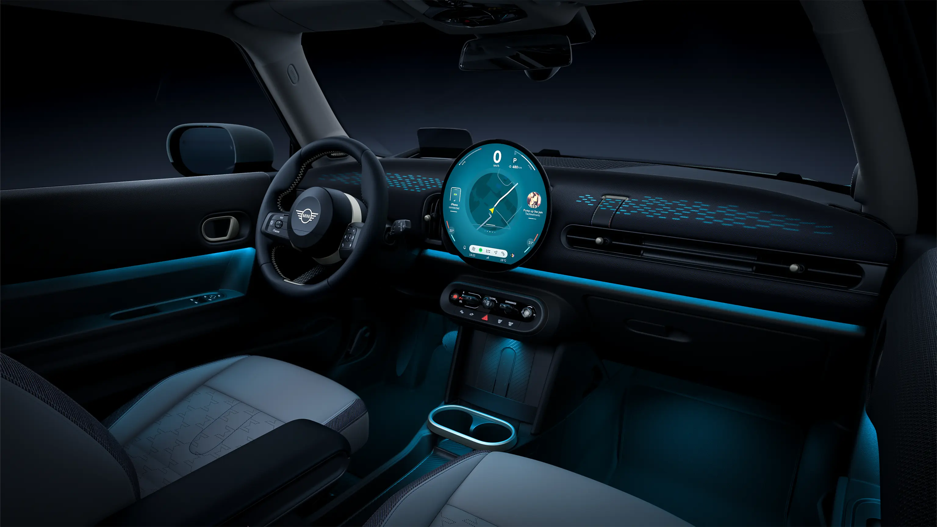MINI Cooper 3 puertas - Modos MINI de interior