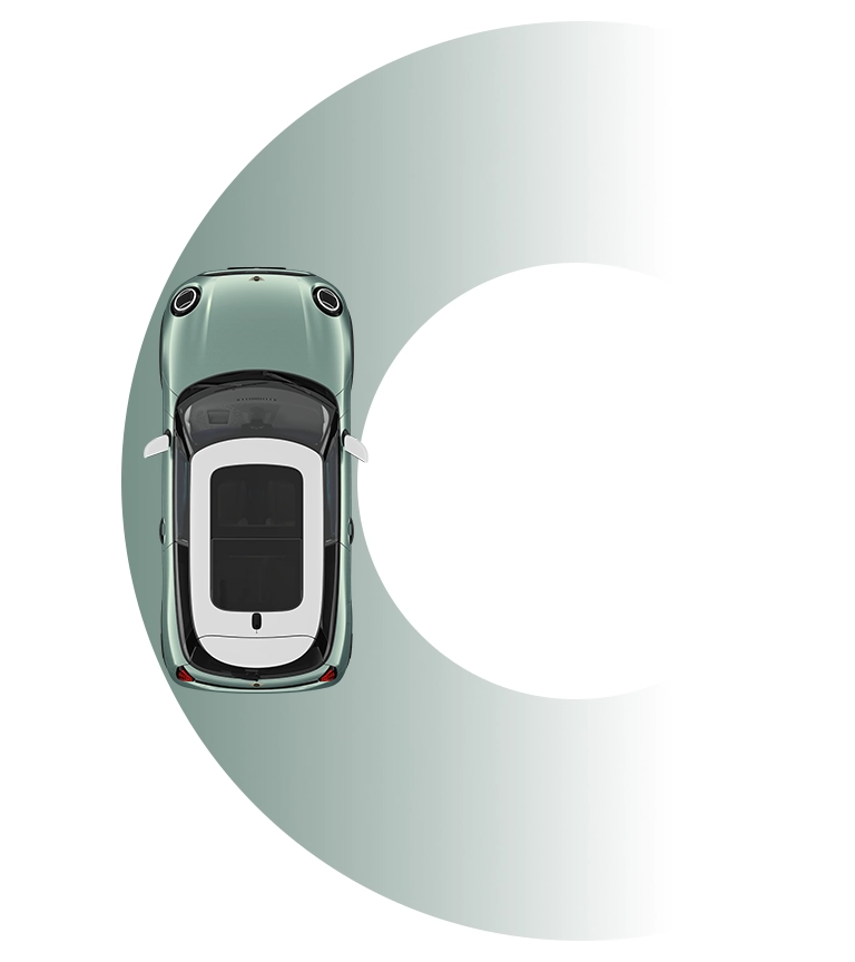 MINI Cooper 3 puertas - Radio de giro