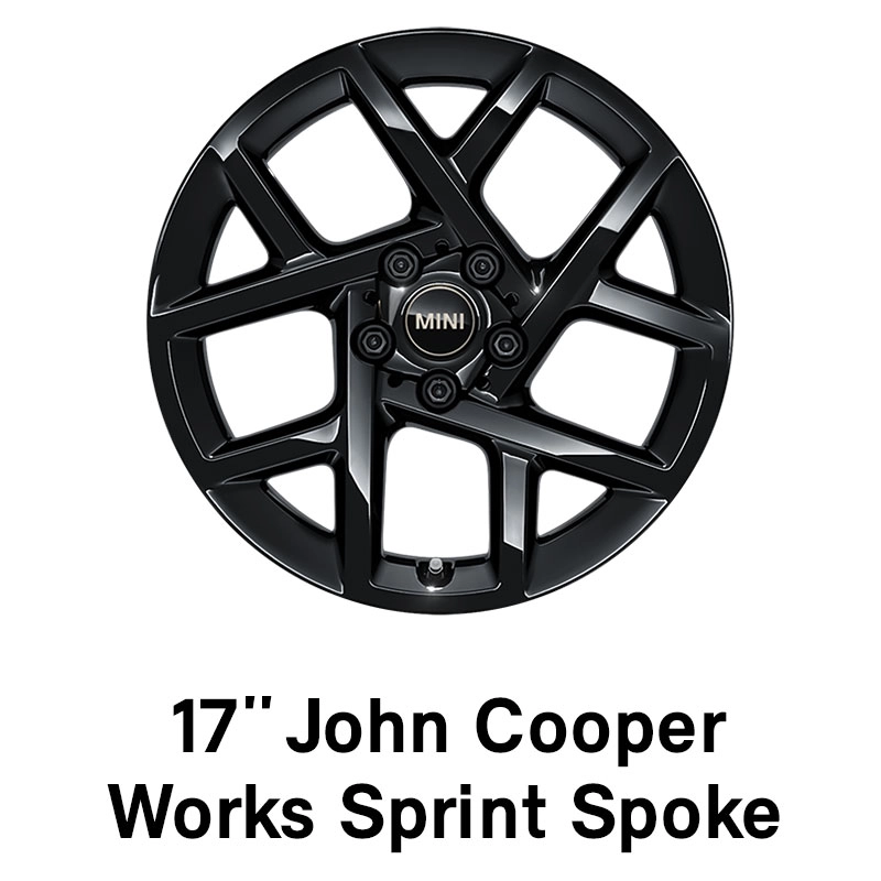 MINI - Equipamiento - JCW Sprint Spoke de 17 pulgadas en negro