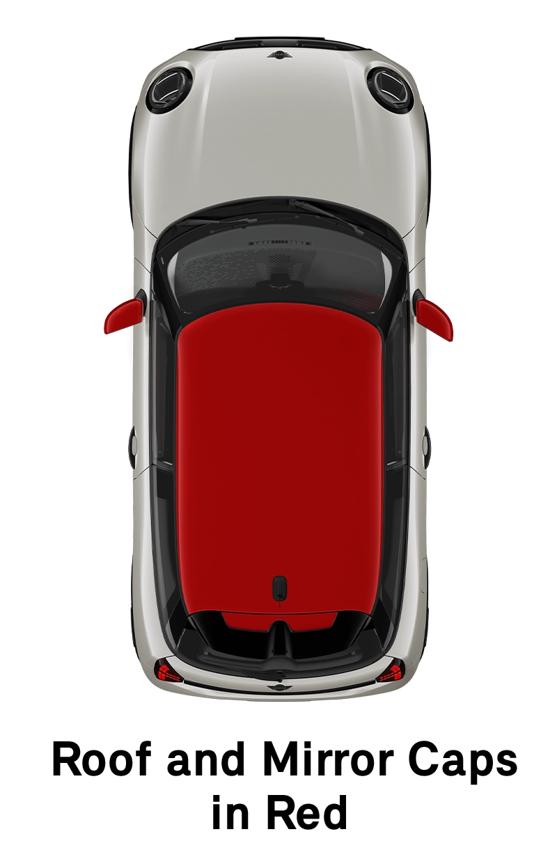  MINI - Equipamiento - Estilo JCW - Techo en rojo