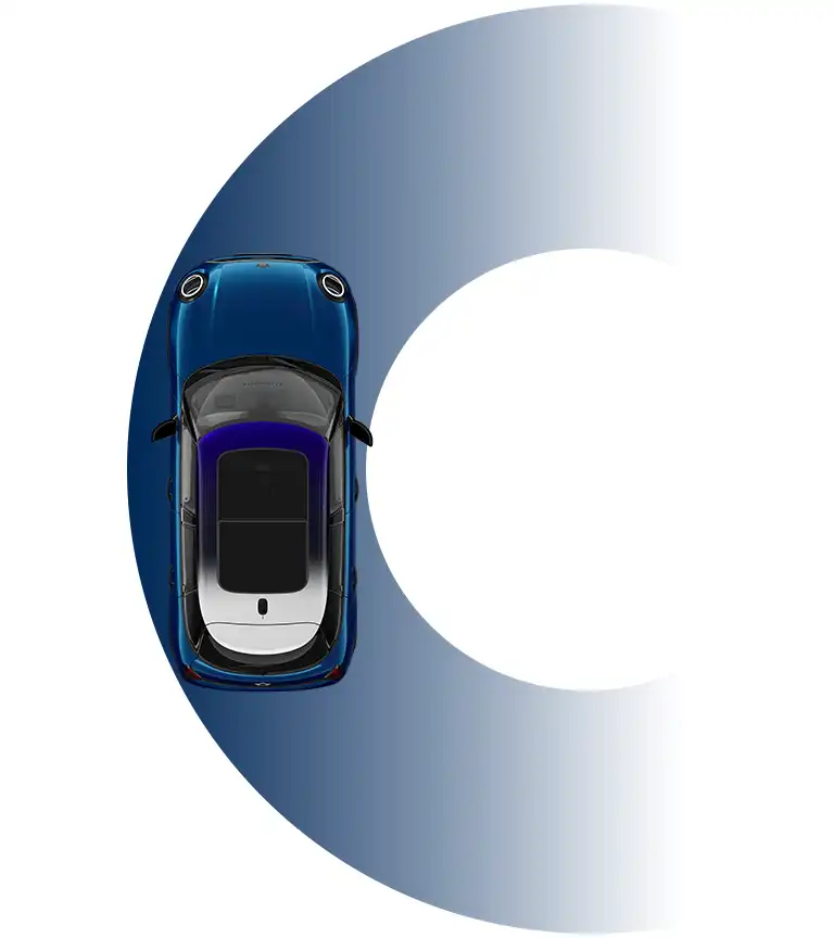 MINI Cooper 5 puertas - Radio de giro