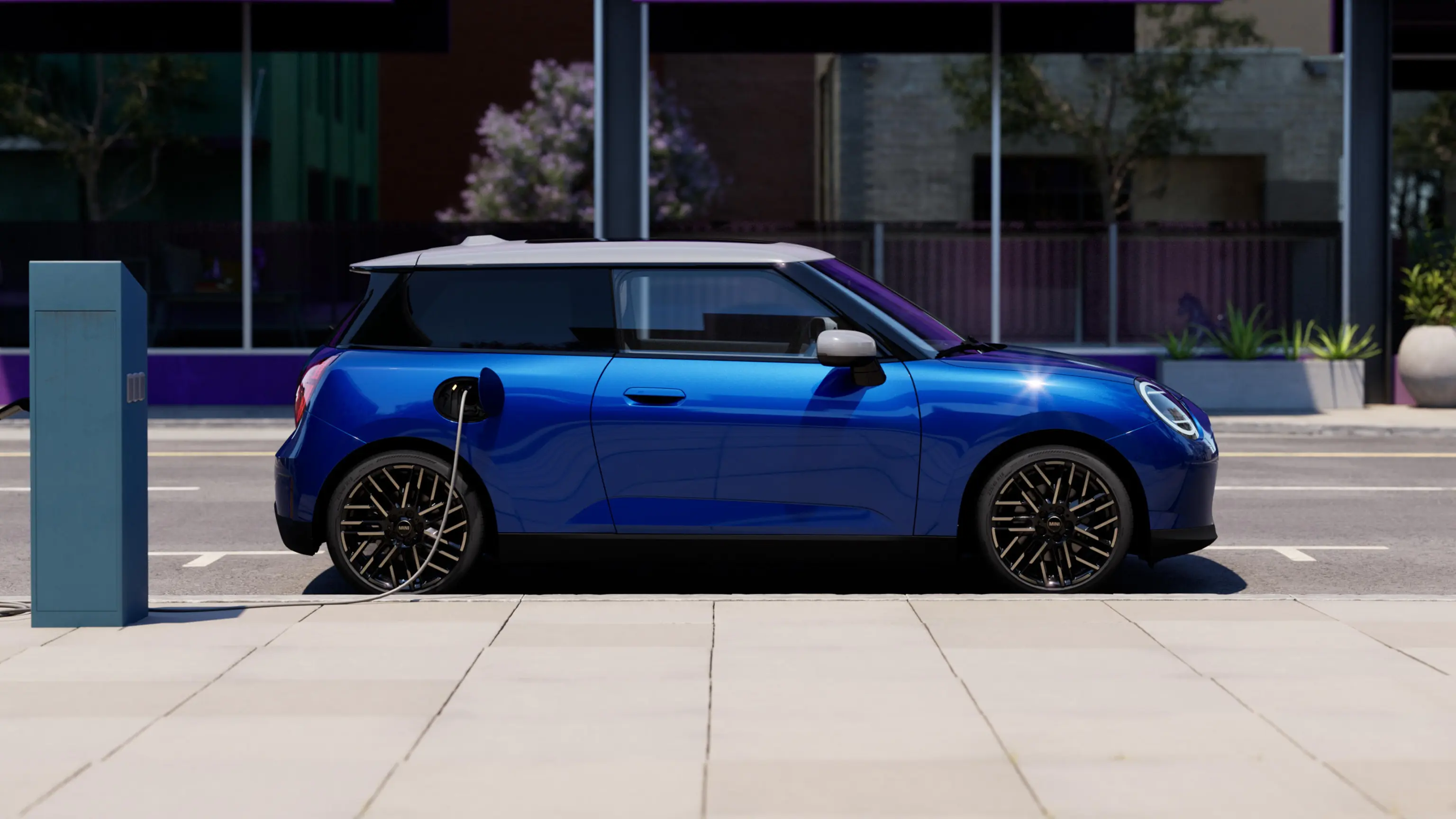 MINI Cooper 100% eléctrico - Vista lateral