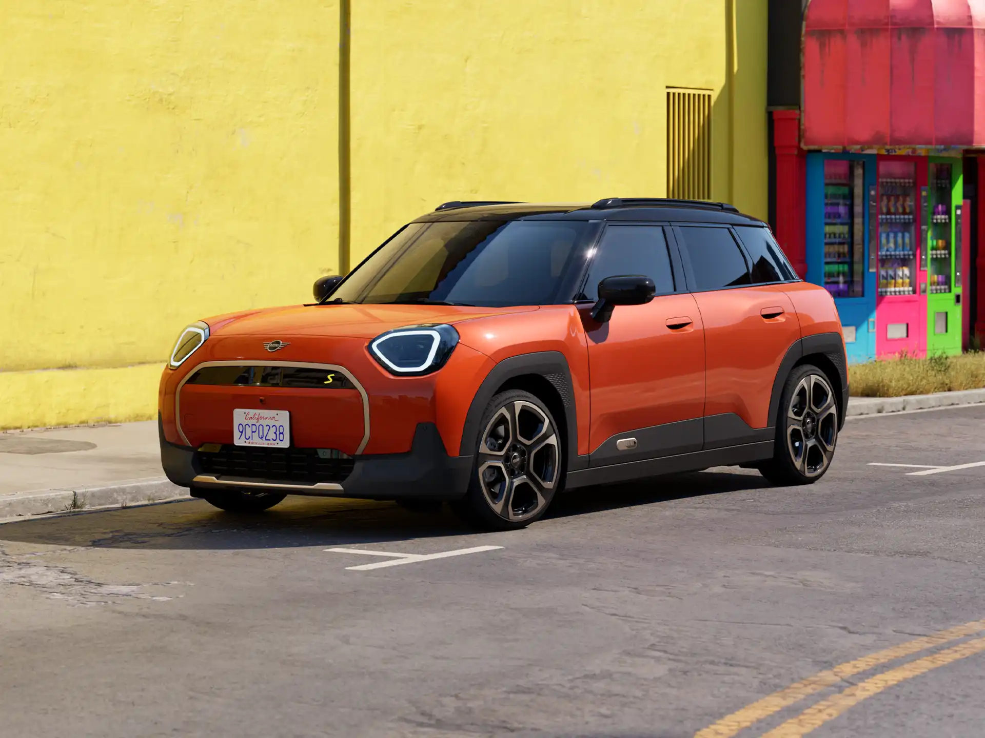 MINI Cooper 100% eléctrico - Teaser de MINI Aceman 100% eléctrico