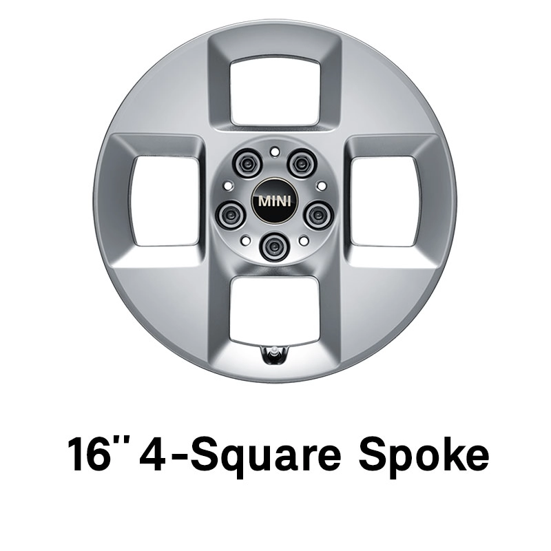 MINI - Equipamiento - 4-Square Spoke de 16 pulgadas