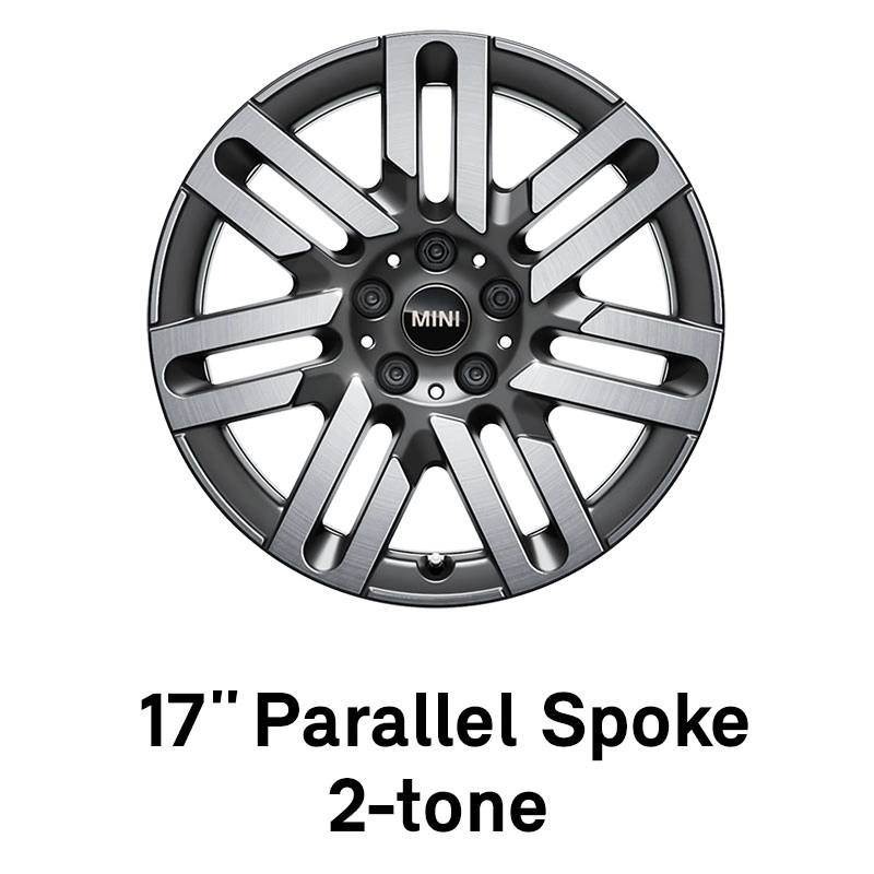 MINI - Equipamiento - Parallel Spoke de 17 pulgadas bitono