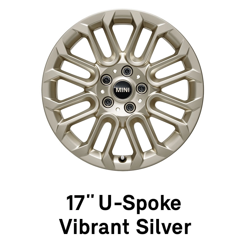 MINI - Equipamiento - U-Spoke de 17 pulgadas en Vibrant Silver