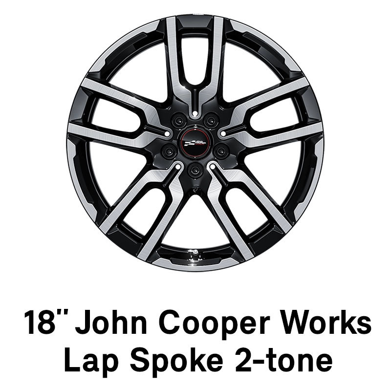 MINI - Equipamiento - JCW Lap Spoke de 18 pulgadas bitono