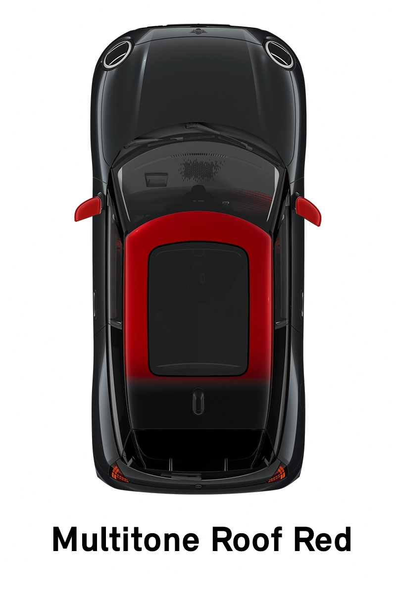  MINI - Equipamiento - Estilo JCW - Techo multitono en rojo