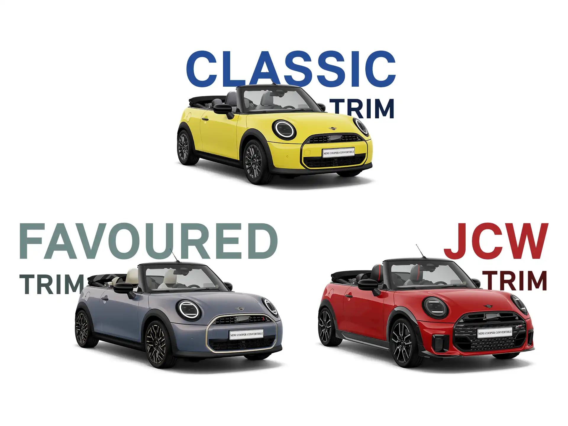 MINI Cooper descapotable - Collage de acabados