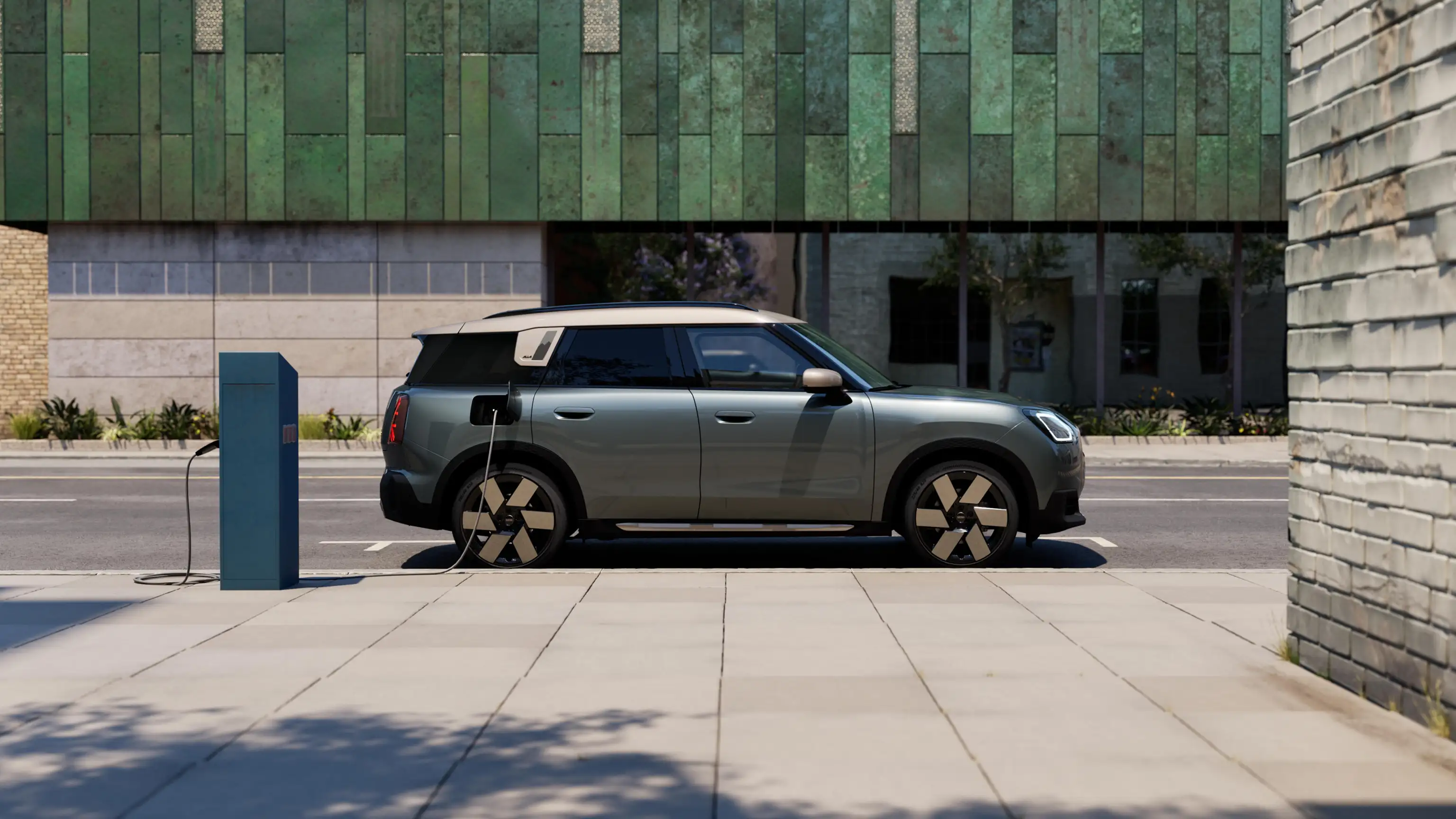 MINI Countryman 100% eléctrico - Vista lateral