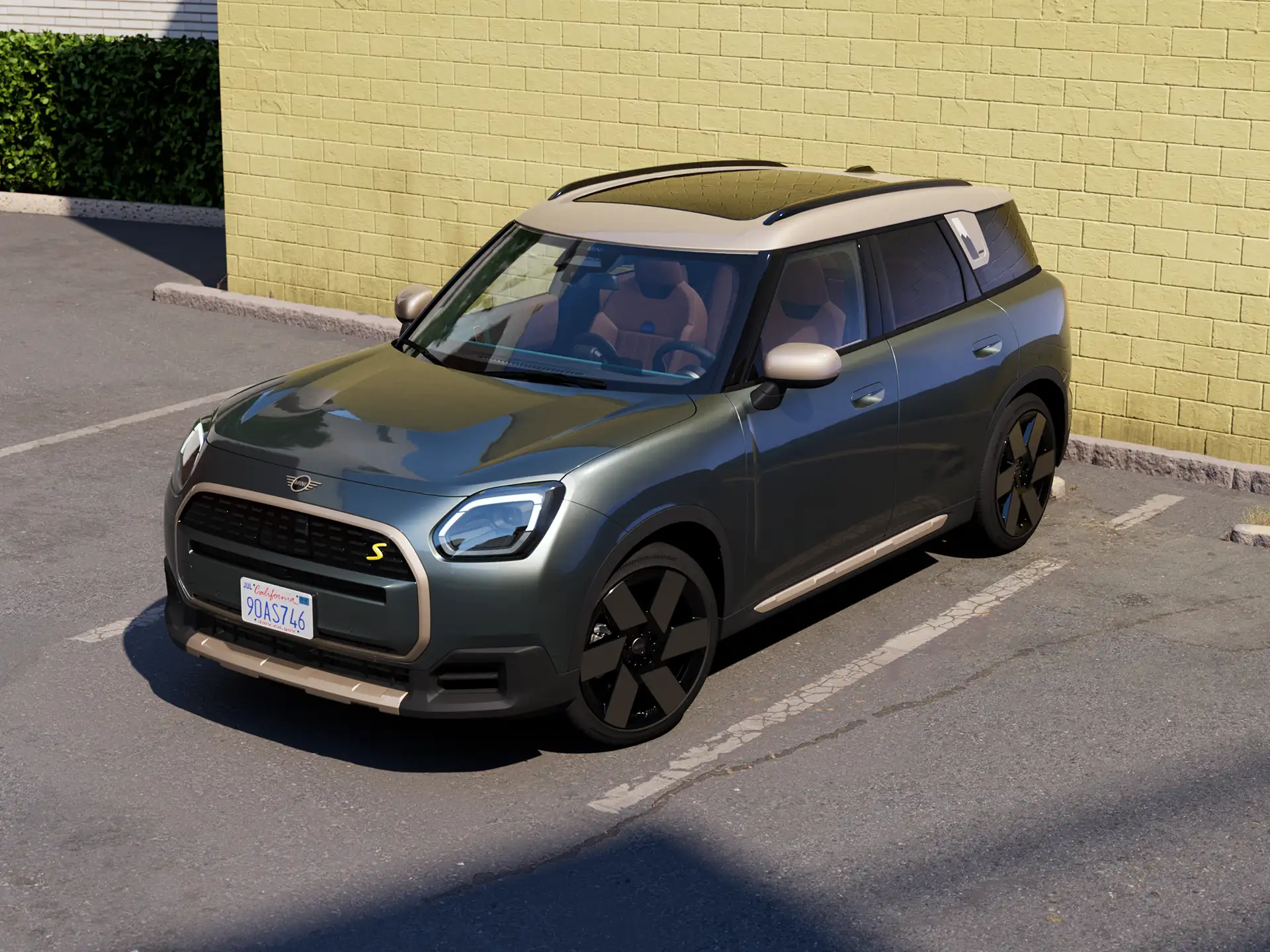 MINI countryman 100% eléctrico - Diseño exterior