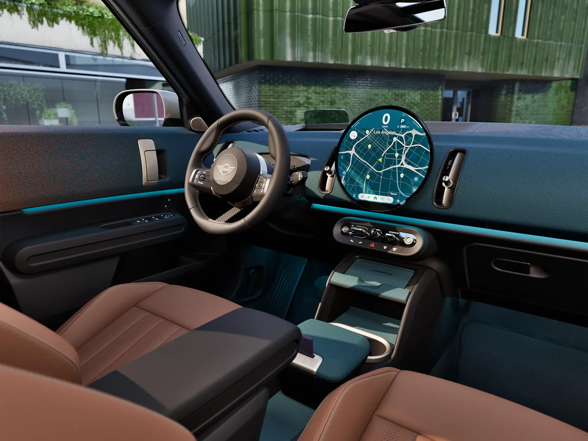 MINI countryman 100% eléctrico - Diseño interior