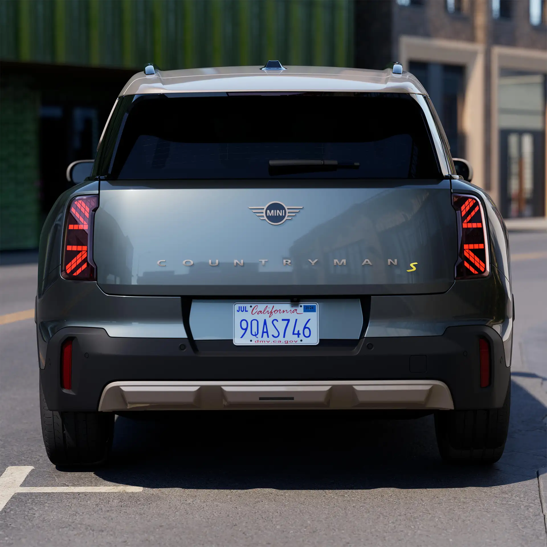 MINI Countryman 100% eléctrico - Parte trasera