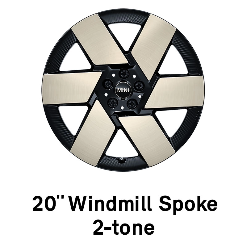 MINI - Equipamiento - Windmill Spoke de 20 pulgadas bitono