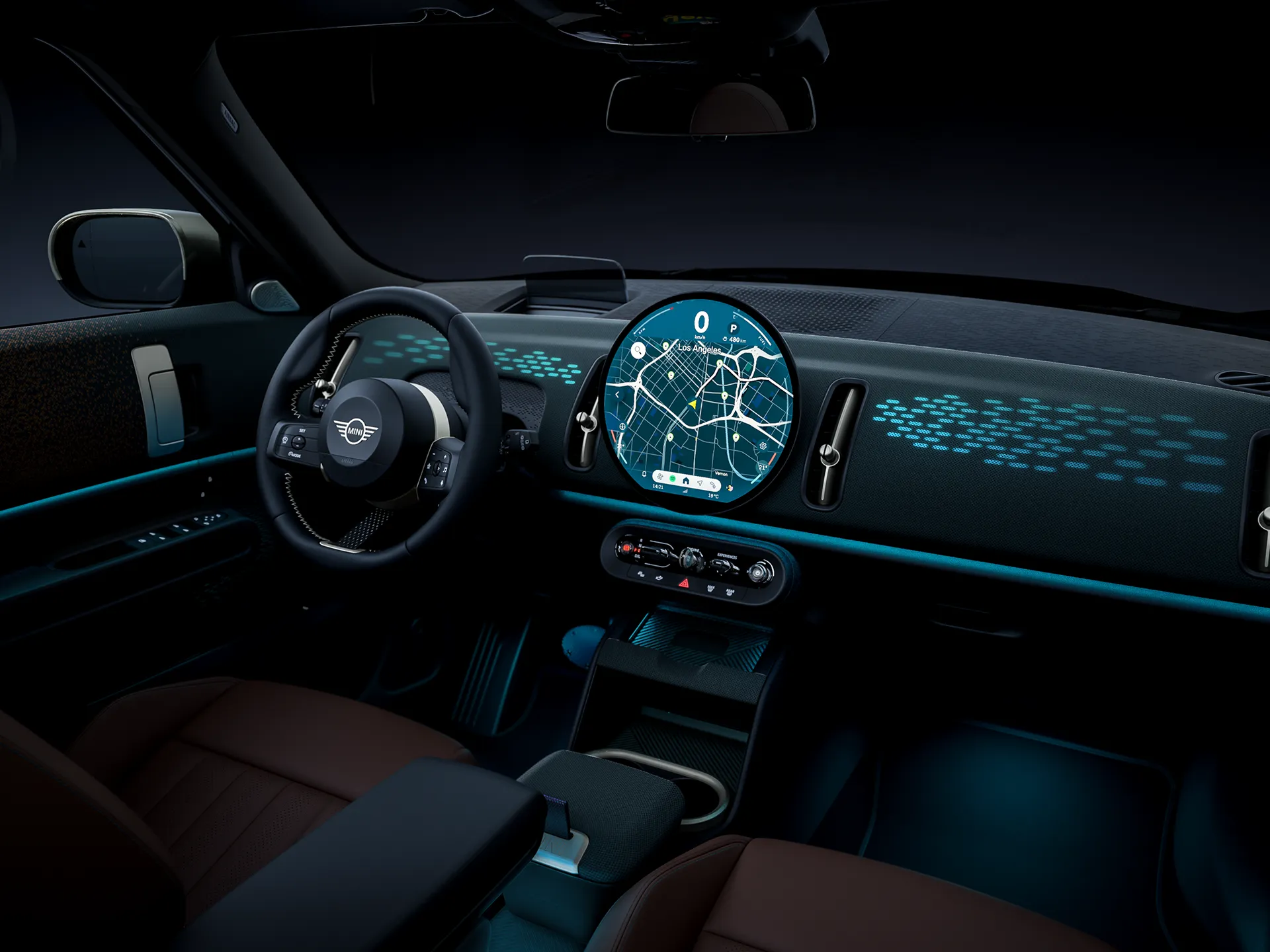 MINI countryman 100% eléctrico - Experiencia interior