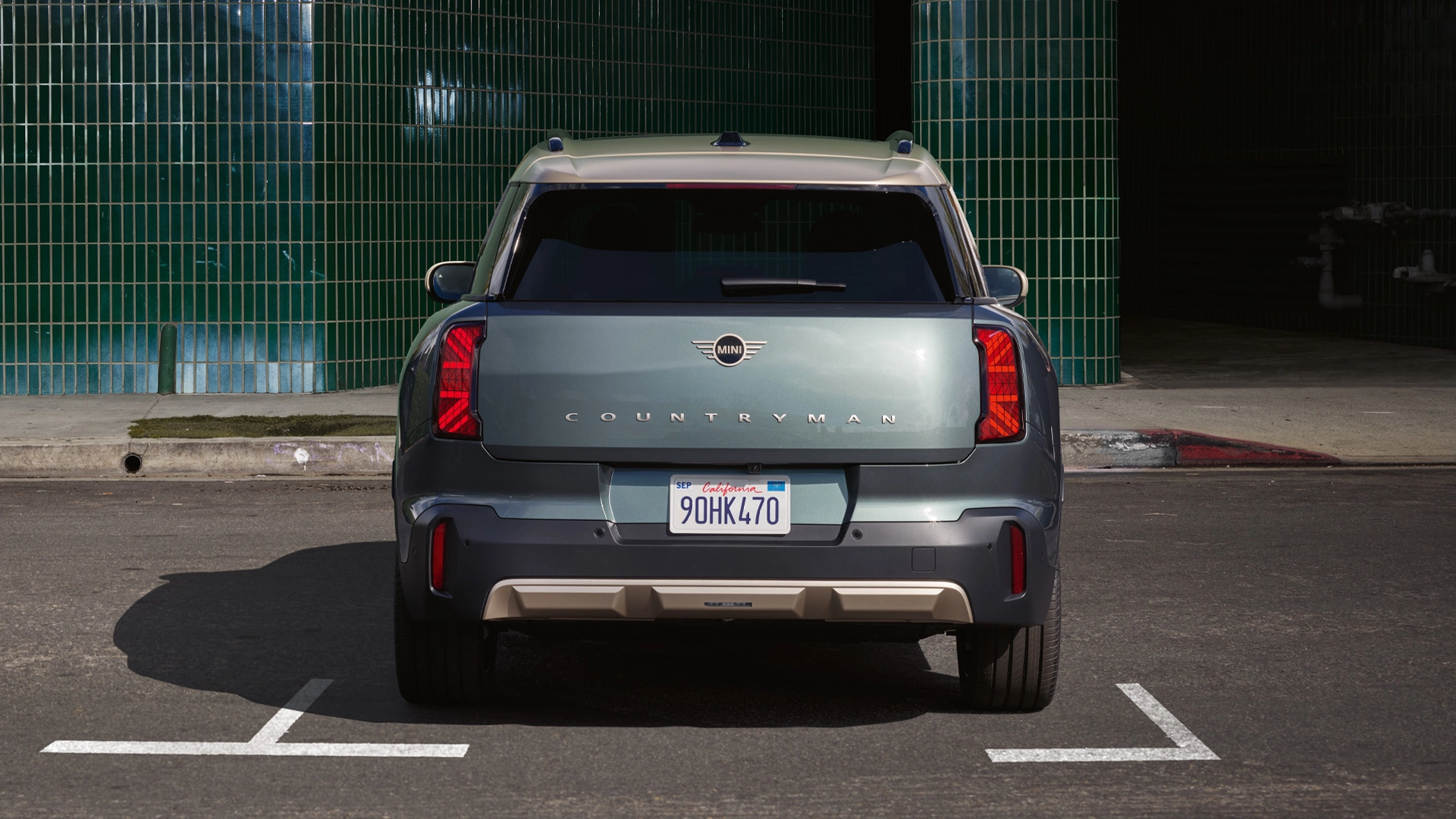 MINI Countryman - vista trasera