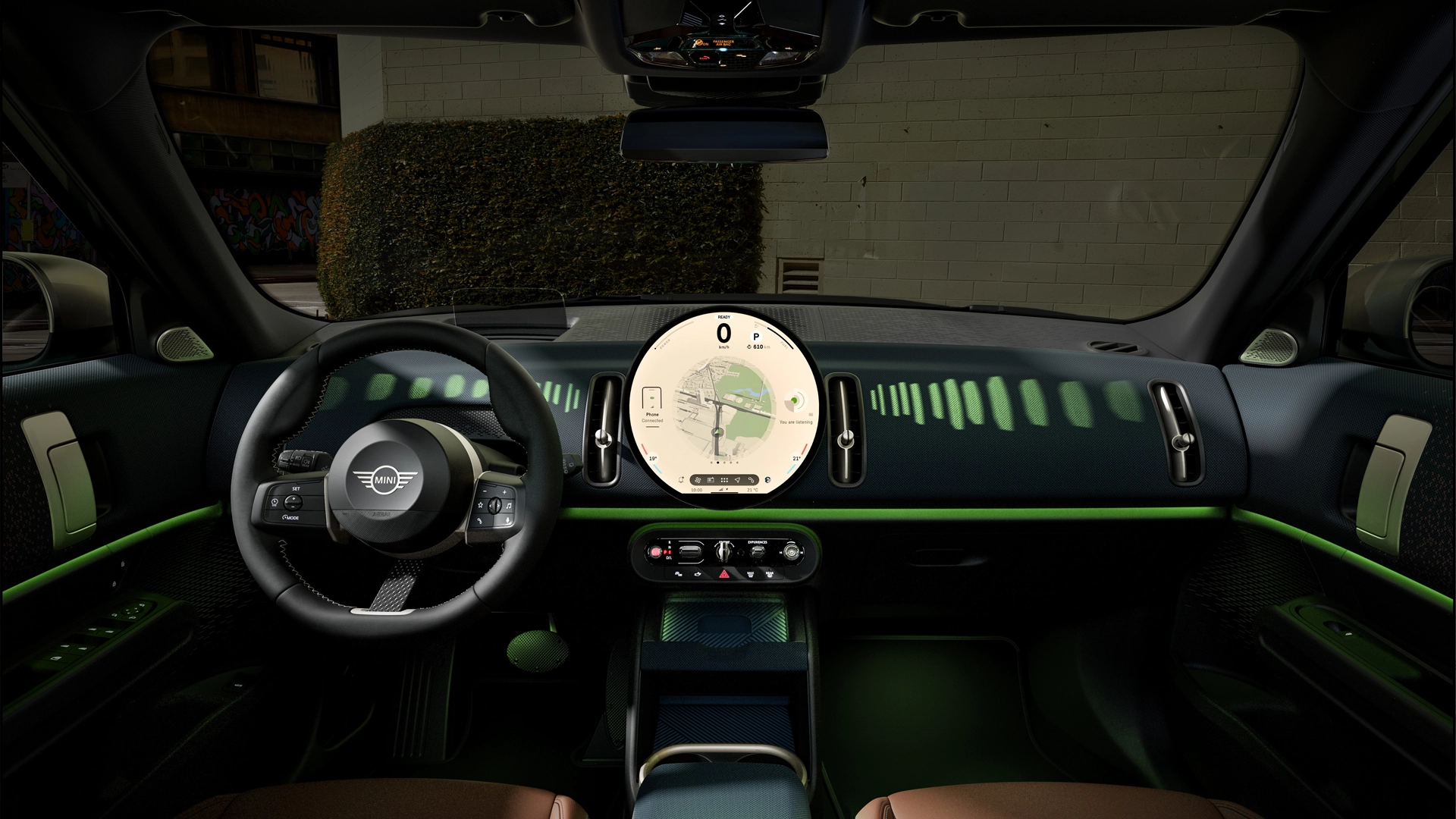 MINI Countryman - salpicadero - modo trail