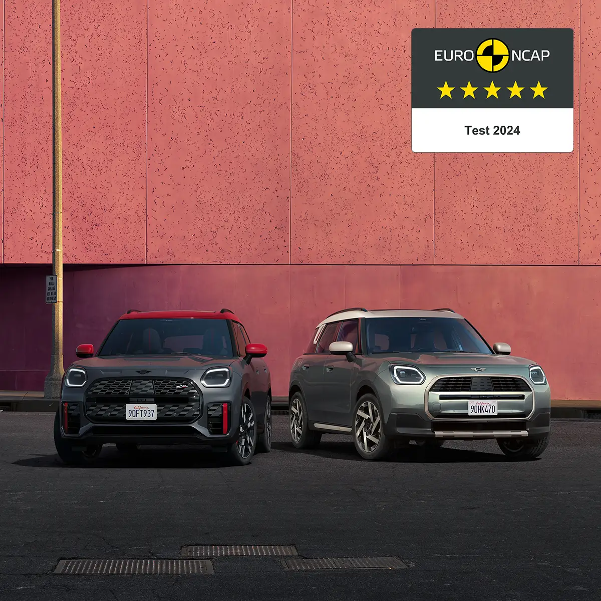 MINI Countryman totalmente eléctrico - avance de ncap