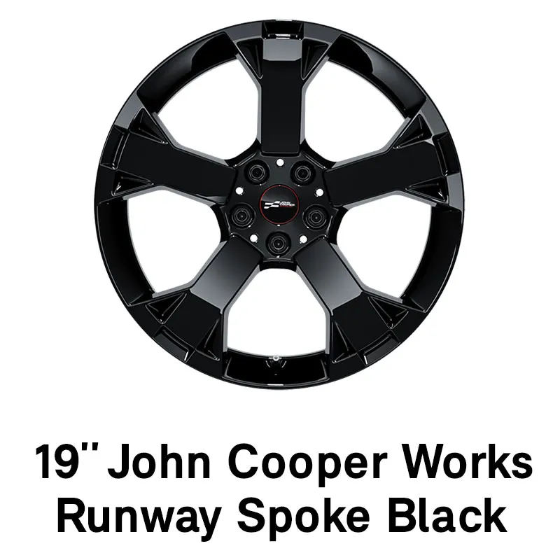 MINI - equipamiento - radio JCW runway de 18 pulgadas en negro