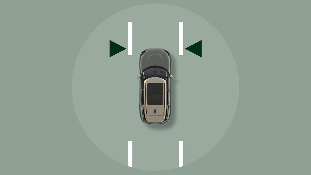 MINI Countryman - aviso de salida de carril