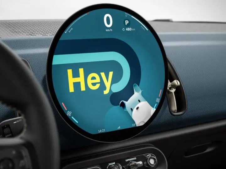 MINI Countryman - pantalla oled con spike