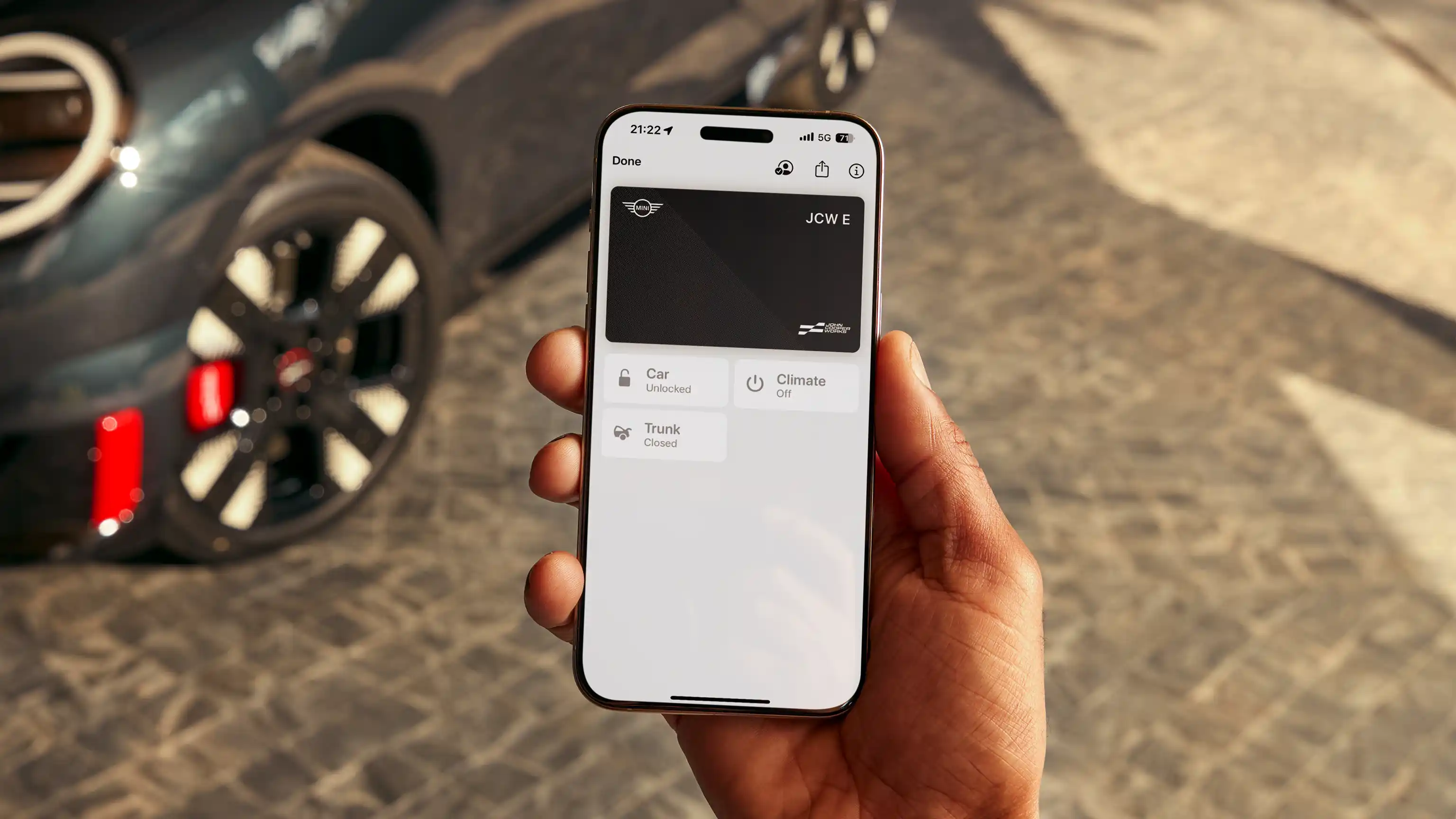MINI John Cooper Works - Llave digital