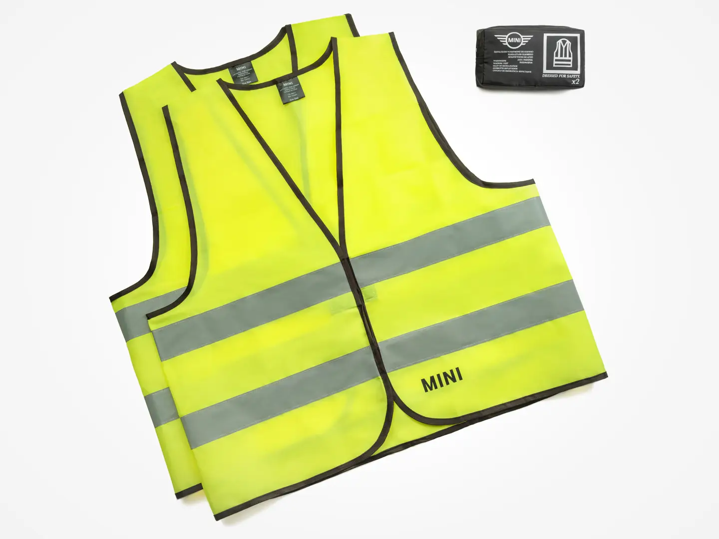 Chaleco reflectante MINI amarillo.