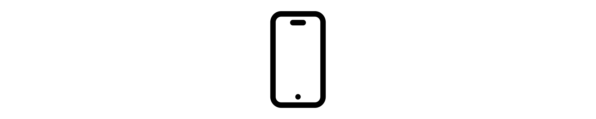 Icono de teléfono móvil