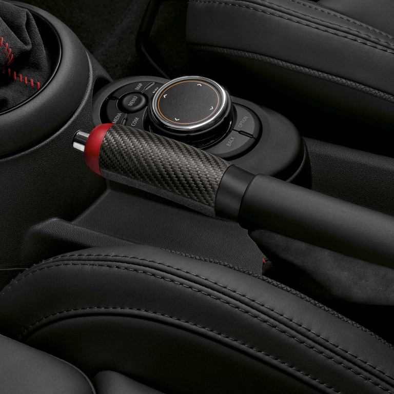 MINI John Cooper Works – manguito de agarre del freno de mano – carbono