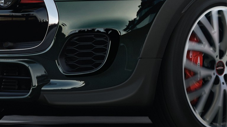 MINI John Cooper Works – black bumper kit – sports stripes