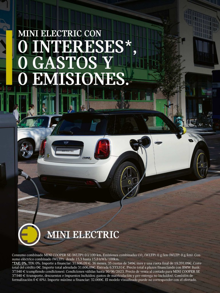 MINI Electric con 0 gastos, 0 intereses y 0 emisiones 