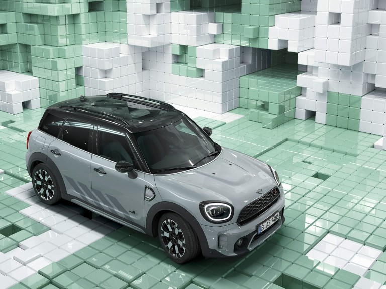 mini countryman untamed edition – gris – vista frontal