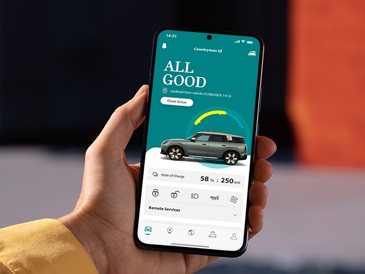 Electromovilidad MINI - MINI App