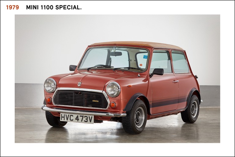 Mini 1100 Special, creado para celebrar el 20 aniversario de MINI