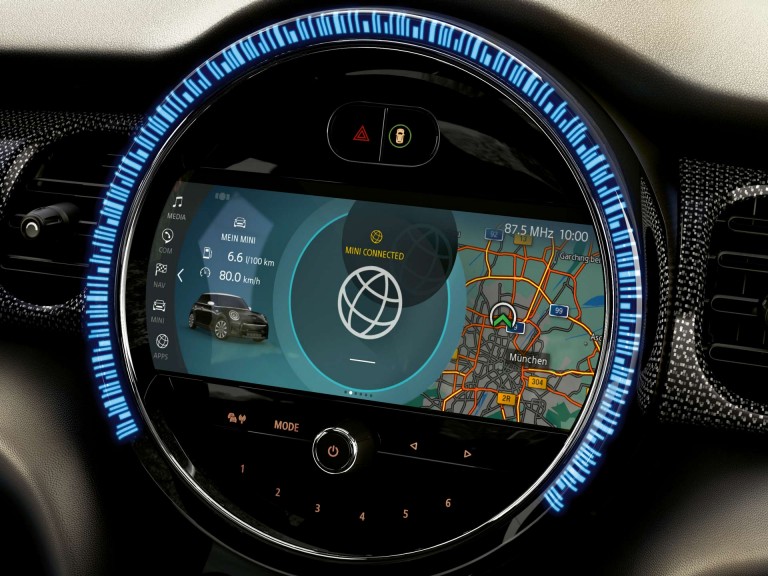 MINI Connected – paquetes de MINI Connected – icono de Connected Navigation Plus