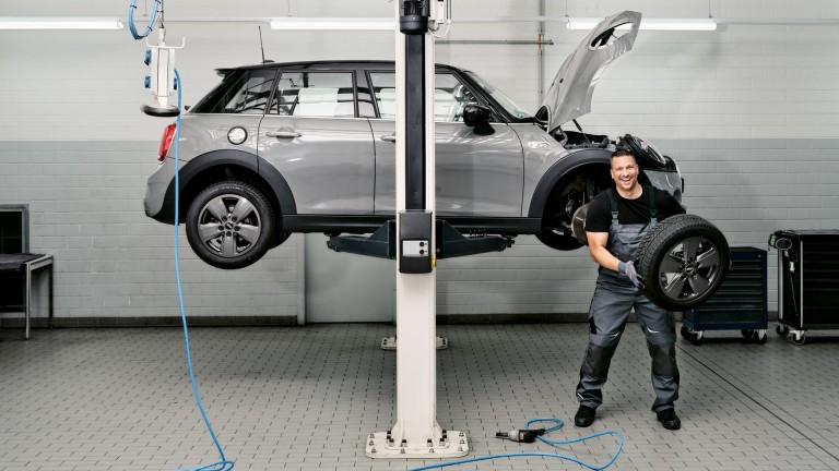 Reparación de llantas MINI